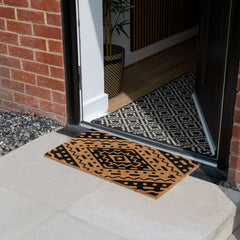 Aztec Eco-Friendly Latex Backed Coir Entrance Doormat