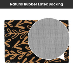 Sycamore Eco-Friendly Latex Backed Coir Entrance Doormat