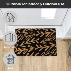 Sycamore Eco-Friendly Latex Backed Coir Entrance Doormat