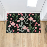 Floral Eco-Friendly Latex Backed Coir Entrance Doormat