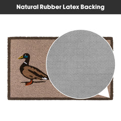 Ducks Eco-Friendly Latex Backed Coir Entrance Doormat