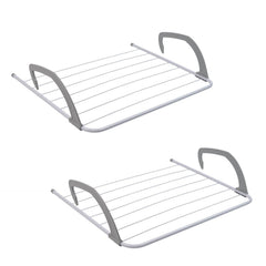 Over Door Radiator Clothes Drying Airer 6m (Pack of 2)