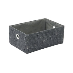 Shadow Set of 3 Rectangular Fabric Storage Baskets
