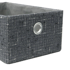 Shadow Set of 3 Rectangular Fabric Storage Baskets