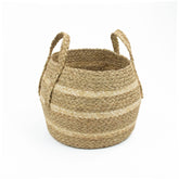 Palma Natural Belly Storage Basket with Handles