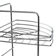 5 Tier Chrome Bathroom Corner Storage Rack