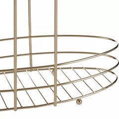 Dara 3 Tier Gold Plated Bathroom Storage Rack