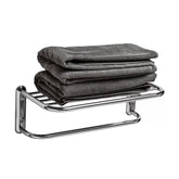 Dara Chrome Finish Wall Mountable Towel Shelf