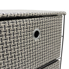 Silva 4 Drawer Wide Fabric Storage Tower