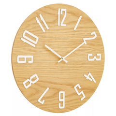 Vitus Natural Finish Wall Clock