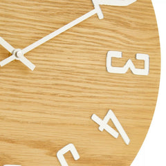 Vitus Natural Finish Wall Clock