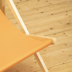 Beauport Orange Deck Chair