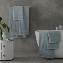 Catherine Lansfield Zero Twist Sage Green 450Gsm 100% Cotton Towels