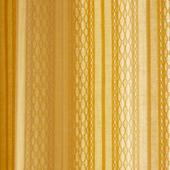 Pineapple Elephant Zofia Ochre Broderie Anglaise Slot Top Voile Panel