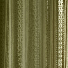 Pineapple Elephant Zofia Olive Green Broderie Anglaise Slot Top Voile Panel