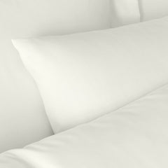 Bianca Cream 180TC Egyptian 100% Cotton Housewife Pillowcase Pair