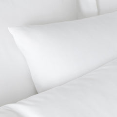 Bianca White 180 Thread Count 100% Egyptian Cotton Housewife Pillowcase Pair