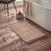 Bianca Aspen Natural Bobble Bath Mat