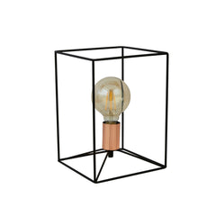 Geometric Wire Table Lamp
