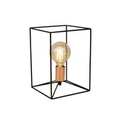 Geometric Wire Table Lamp
