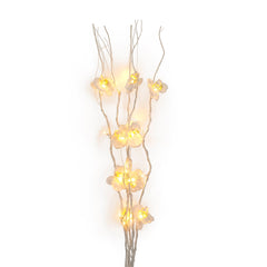 Flower Twigs With Battery Powered Lights