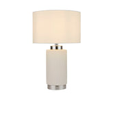 Ceramic & Chrome Table Lamp