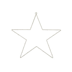 Light Up LED Hanging Wire Star