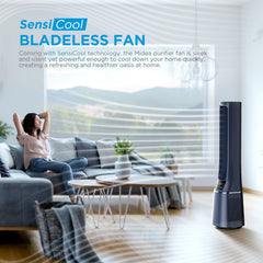 Midea 2-in-1 Bladeless Air Purifier Tower Fan