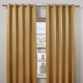 Ambiance Ochre Thermal Eyelet Curtains