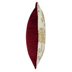 Amersham Wine Blossom Cushion (45cm x 45cm)