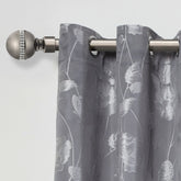 Black Silk Bling Diamond Extendable Curtain Pole