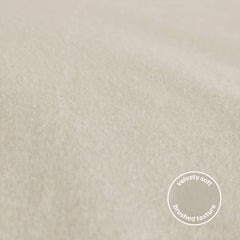 Silentnight Almond Brushed Cotton Fitted Sheet