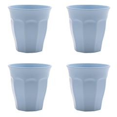 Country Living Set of 4 RPET Cups - Sky Blue