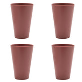 Country Living Set of 4 RPET Cups - Terracotta