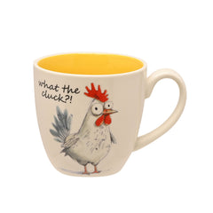 The Funny Farm Mug What the Cluck