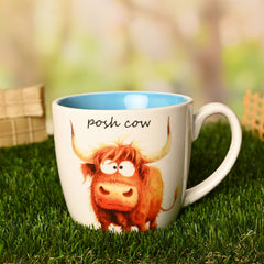 The Funny Farm Mug Posh Cow