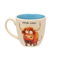 The Funny Farm Mug Posh Cow