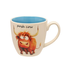 The Funny Farm Mug Posh Cow