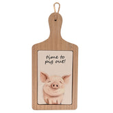 The Funny Farm Serving Board Time To Pig Out