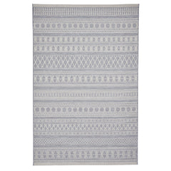 Coast Easy Clean Grey Moroccan Weatherproof Rug