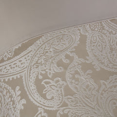 Duchess Cream Embellished Jacquard Duvet Set