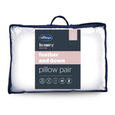 Silentnight Duck Feather And Down Anti Allergy Pillow Pair (Medium Support)