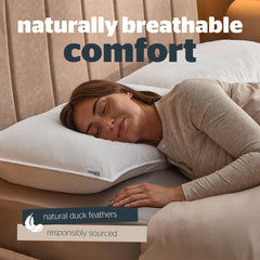 Silentnight Duck Feather Pillow Pair