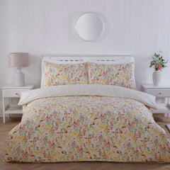 Wildflower Lemon Reversible Super Soft Duvet Set