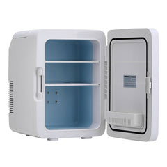 Mini Fridge With Cooling & Warming Function 10L White