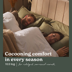 Sleepeezee Natural Comfort Cotton Feather and Down Duvet 10.5 Tog