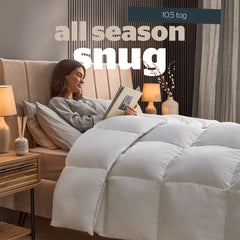 Silentnight Goose Feather And Down 10.5 Tog Duvet
