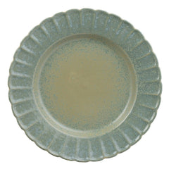 Hestia Green Stoneware Plate (Set of 4)