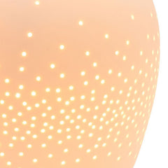 Hestia White Tall Ceramic Table Lamp