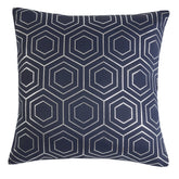 Hartford Navy Velvet Cushion Cover (Pair)